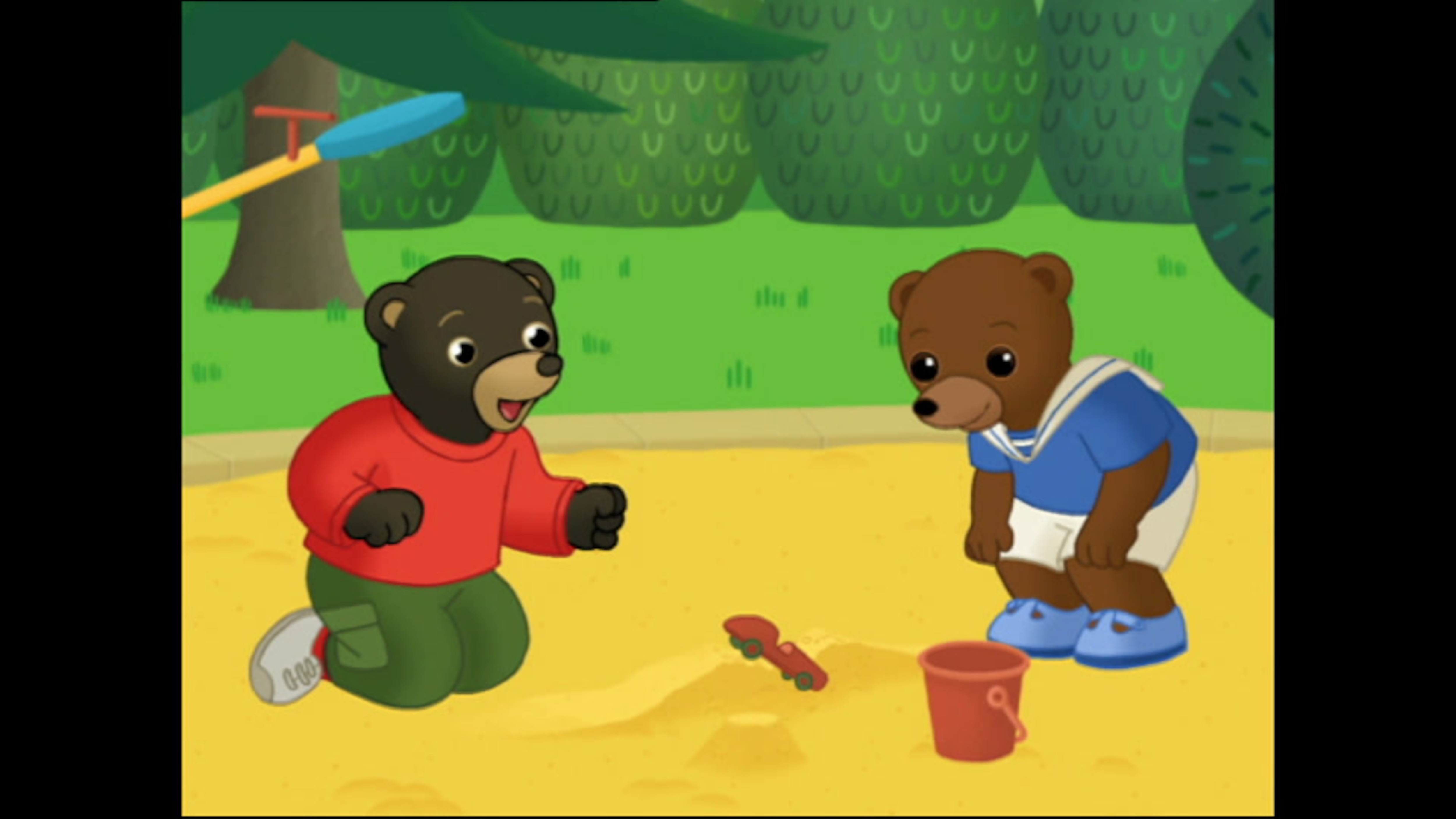 Les Aventures De Petit Ours Brun Petit Ours Brun Trouve Un - 