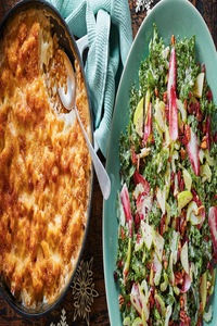 Ricardo Gratin De Chou Fleur Et Epeautre Salade De Kale Ici