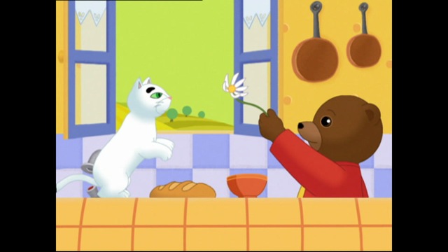 Oh Tiens Voila Quelqu Un Petit Ours Brun Les aventures de Petit Ours Brun | Petit Ours Brun s'amuse avec le chat