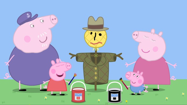 Peppa Pig | Monsieur L'épouvantail | Ici Tou.tv